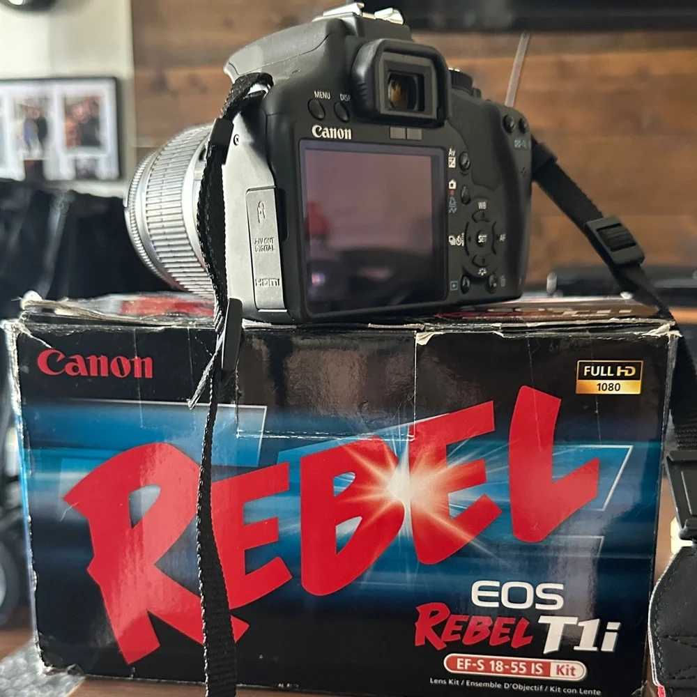 Canon Rebel T1i Black Digital Camera
